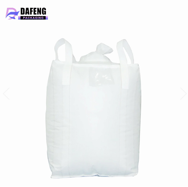Dafeng PP Woven Cement Big Bulk FIBC Jumbo Bag Polypropylene 1 Ton Bulk PP Bags