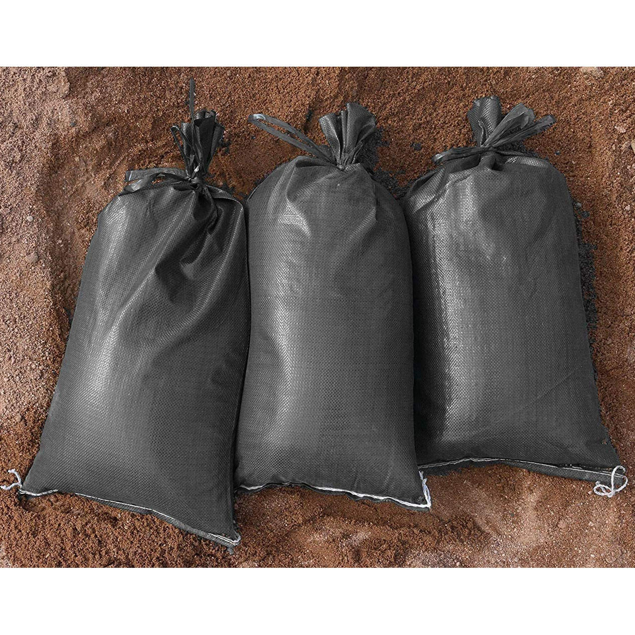 Sand Bag PP Woven Bags with Tie String Anti- UV