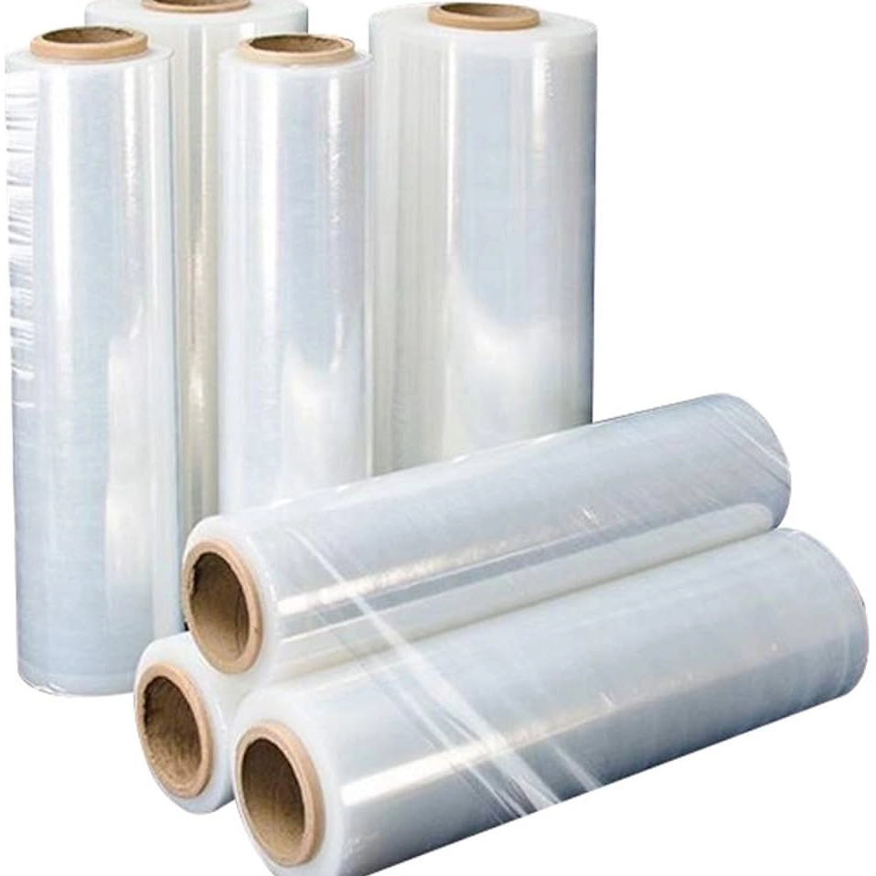 Stretch Film | Hand/Machine Wrapping Roll for Pallet Packaging