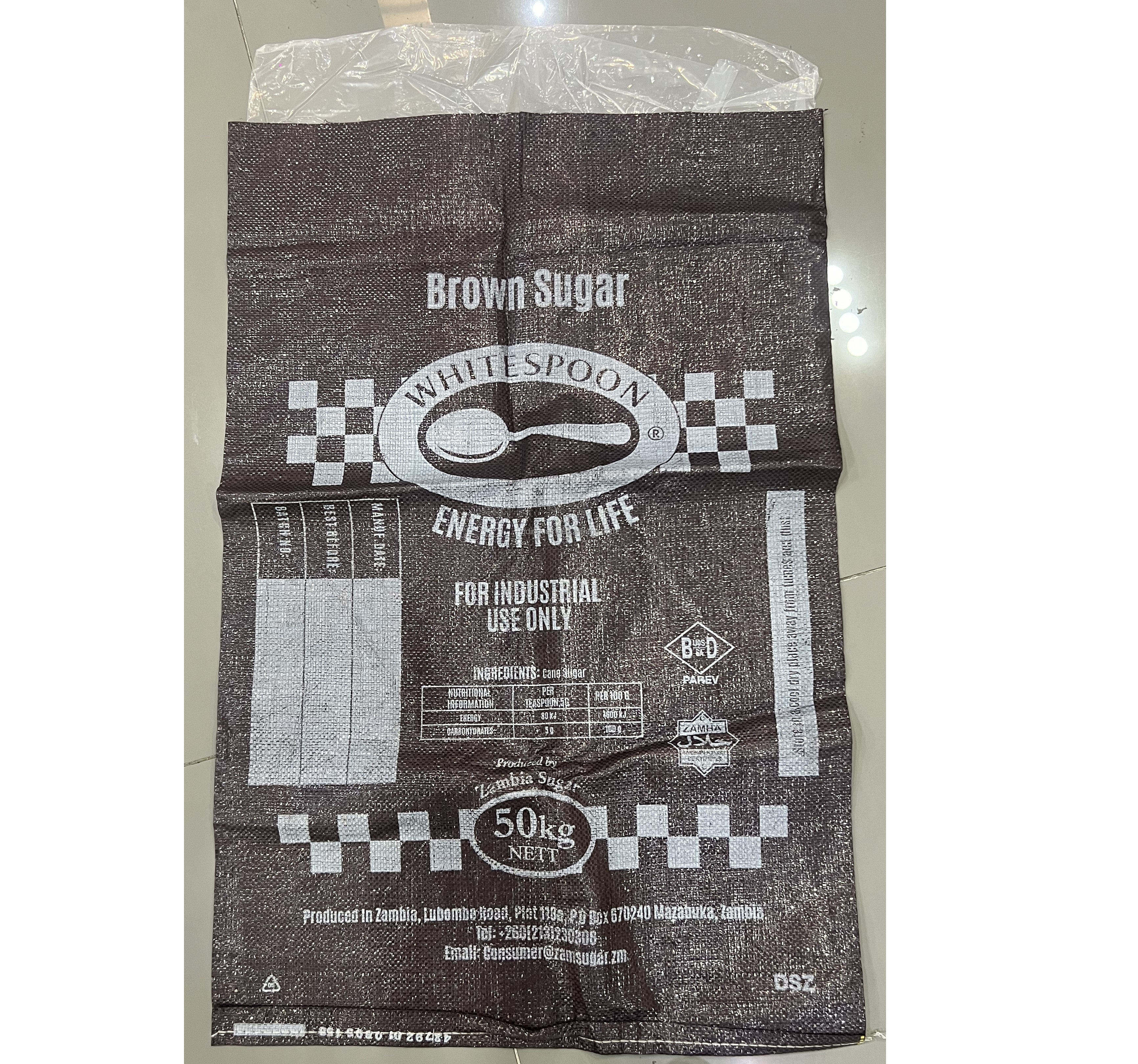 PP Sugar azúcar bag with inner liner